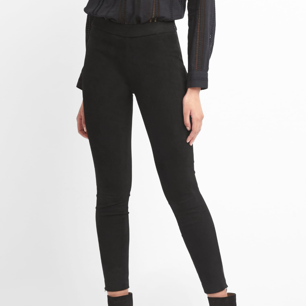 Suede Leggings